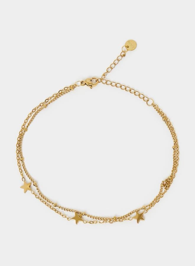 Styli Star Drop Anklet  - Image 1