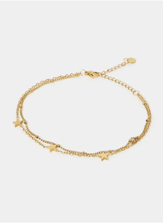 ستايلي Star Drop Anklet