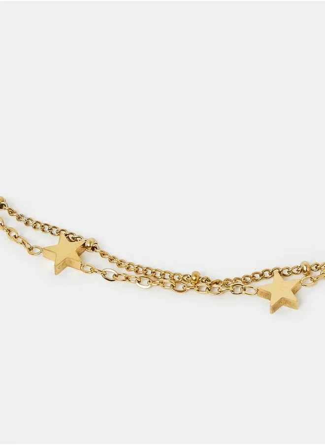 Styli Star Drop Anklet