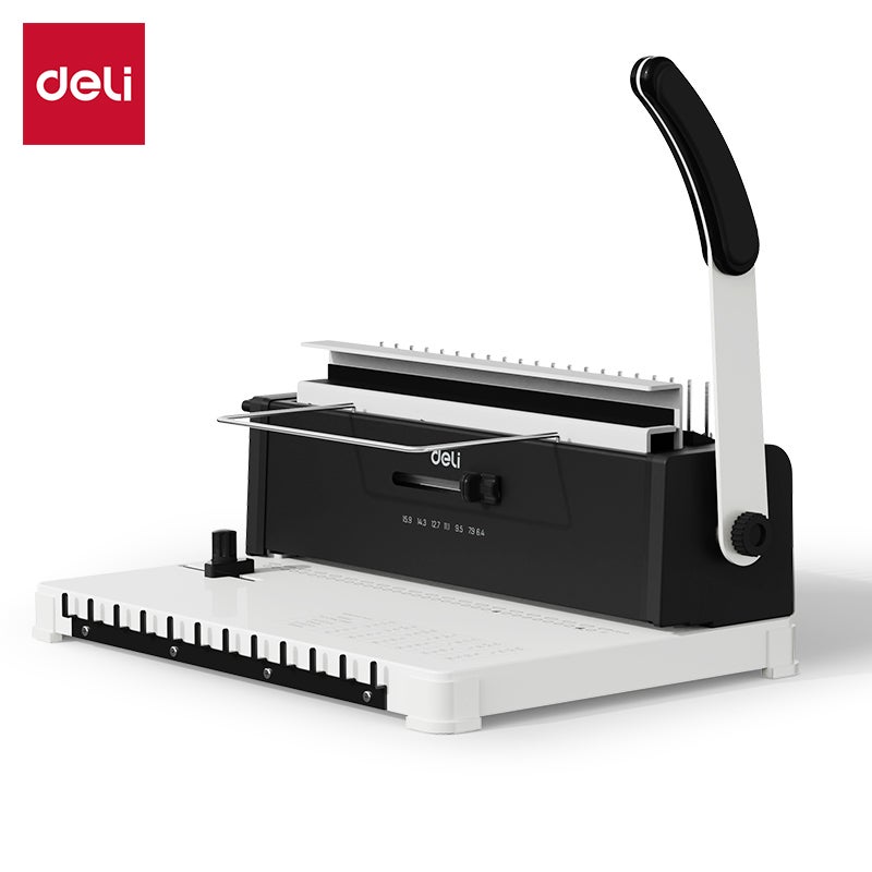 ديلي ماكينة تجليد متعددة الوظائف A4 سلكي وبلاستيك بسعة عالية للاستخدام المكتبي - Image 1