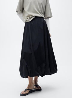 MANGO Flared Puffed Hem Skirt  - Image 1