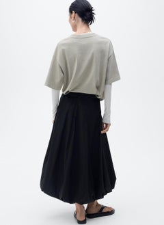 MANGO Flared Puffed Hem Skirt  - Image 2