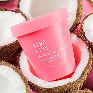 Sand & Sky Sand Sky Australian Pink Clay Exfoliating Body Scrub with Macadamia Oil Smoothing Shimmer Body Polish for Cellulite Reduction Helps with Keratosis Pilaris 68 oz - Image 5