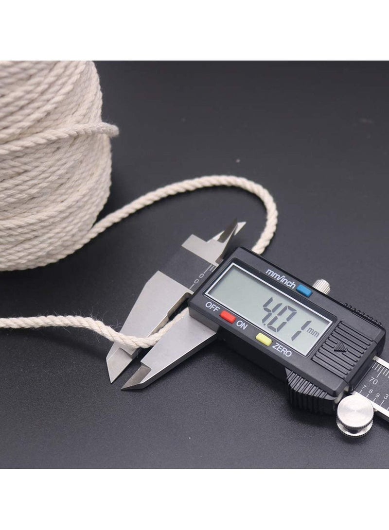 Y&D 4MM 165 Feet Cotton Twine Safe Cooking String for Tying Homemade Meat Making Sausage DIY Craft and Gardening Applications - Image 3