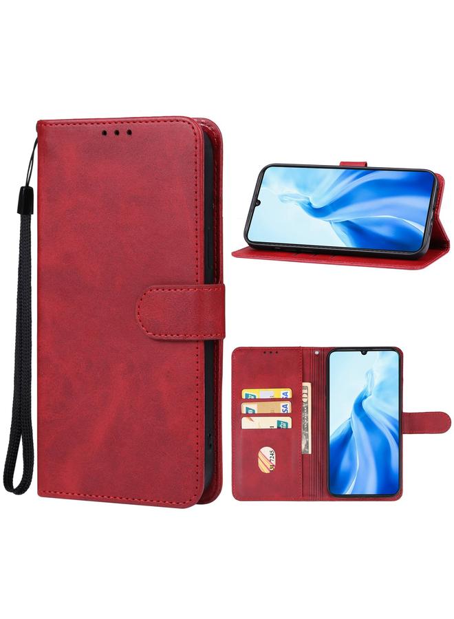 Zaboon For OUKITEL C51 Leather Phone Case(Red)