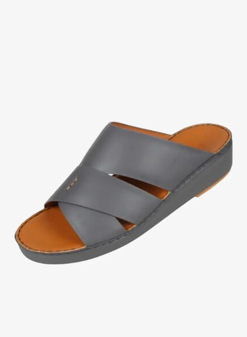 008-3814 Barjeel Uno Mens Arabic Sandals BS 43 Grey