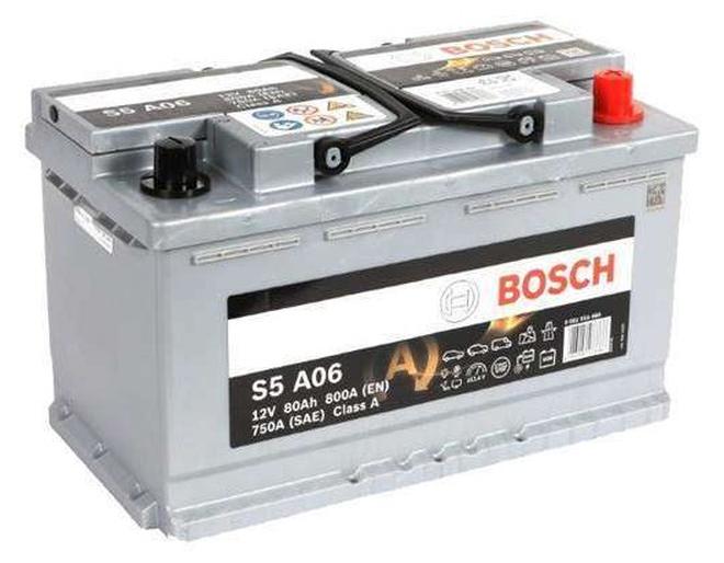 BOSCH Bosch Battery 80AH AGM S5 A06 | Best Price UAE | Dubai, Abu