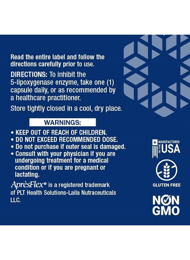 Life Extension 5-LOX Inhibitor with AprèsFlex - Joint Health Support - Gluten-Free, Non-GMO - 100 mg, 60 Vegetarian Capsules - Image 3