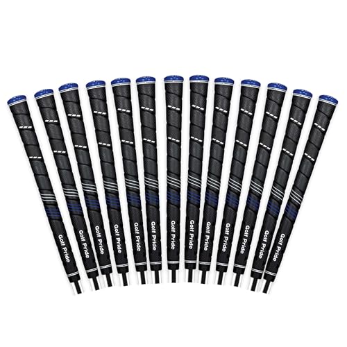 Golf Pride CP2 Wrap Golf Club Grip Classic Wrap Grip with HighTack Soft Rubber for Comfort Control Less Tension More Power with Plus4 Technology Midsize 13 Pack For Men Women - Image 1
