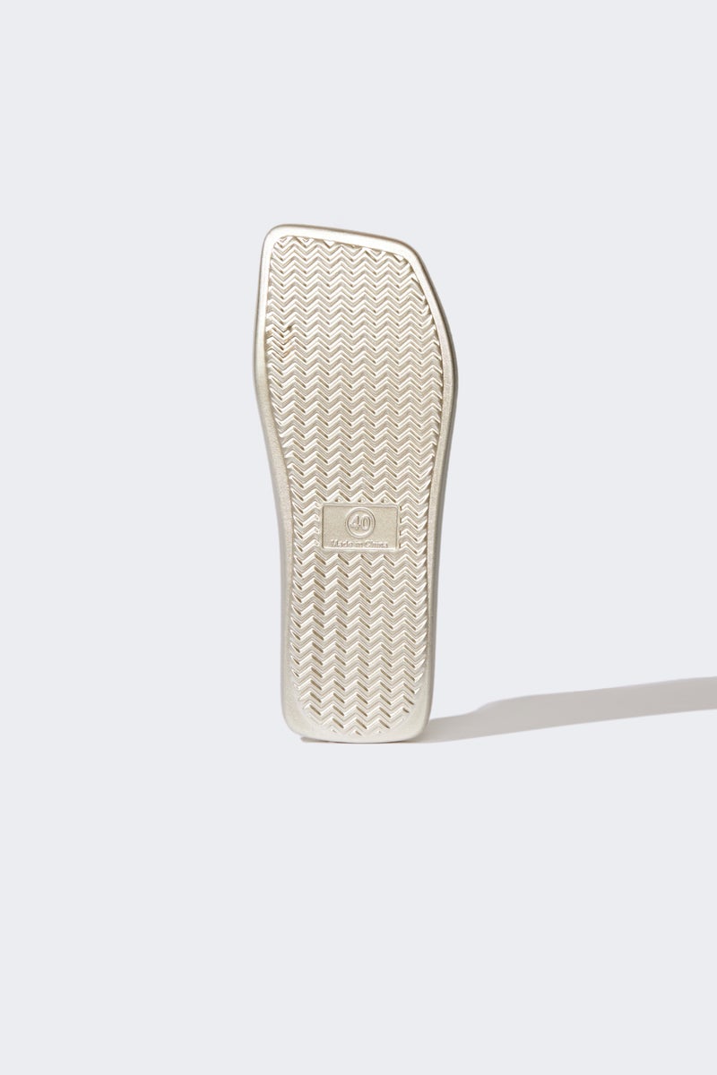 DeFacto Gold Woman Woman Flat Sole Eva Slippers Casual - Image 4