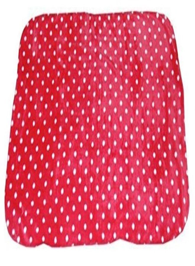 First Kick Baby Blankets New Born Combo Pack of Wearable Blanket and Star Wrapper Durable Cotton for Baby Boys and Baby Girls Pack of 2 Polka Red - Image 5