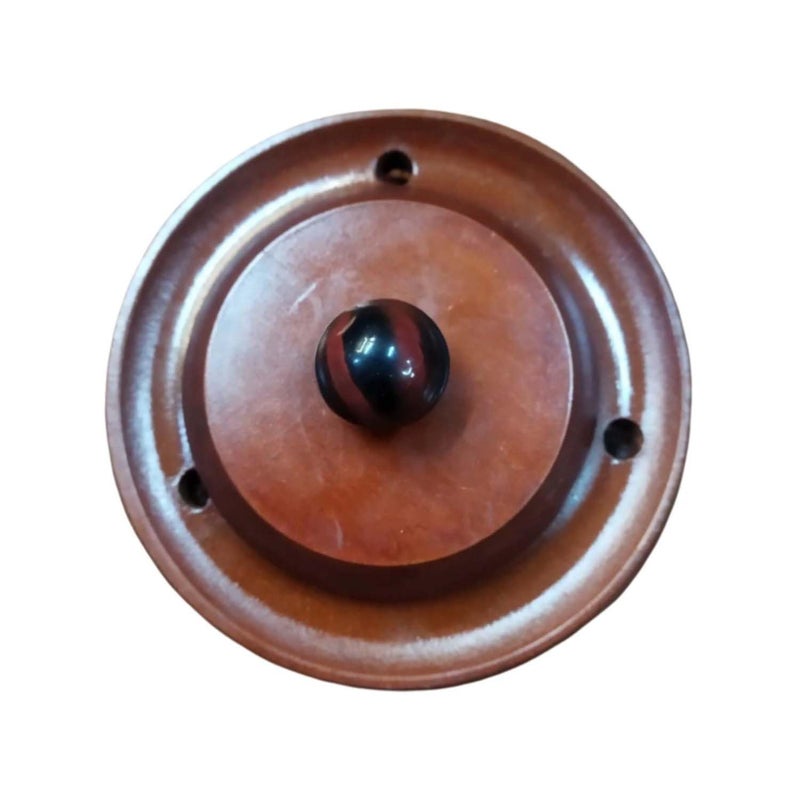 Ervio Adhirasam Ariselu Oil Filter with Handle & Wooden Gavvalu Maker | Traditional Sweet Making Tools Combo | Deep Frying Oil Strainer & Sweet Shell Shaper | Wooden Kitchen Utensils Set - Image 4