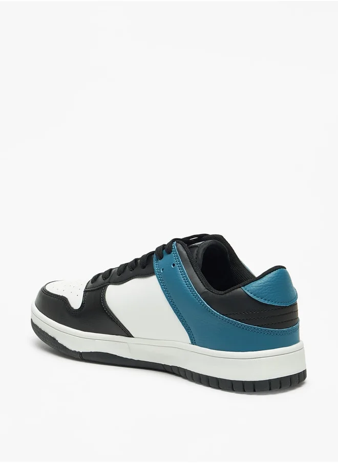 شو اكسبرس Colourblock Sneakers with Lace-Up Closure