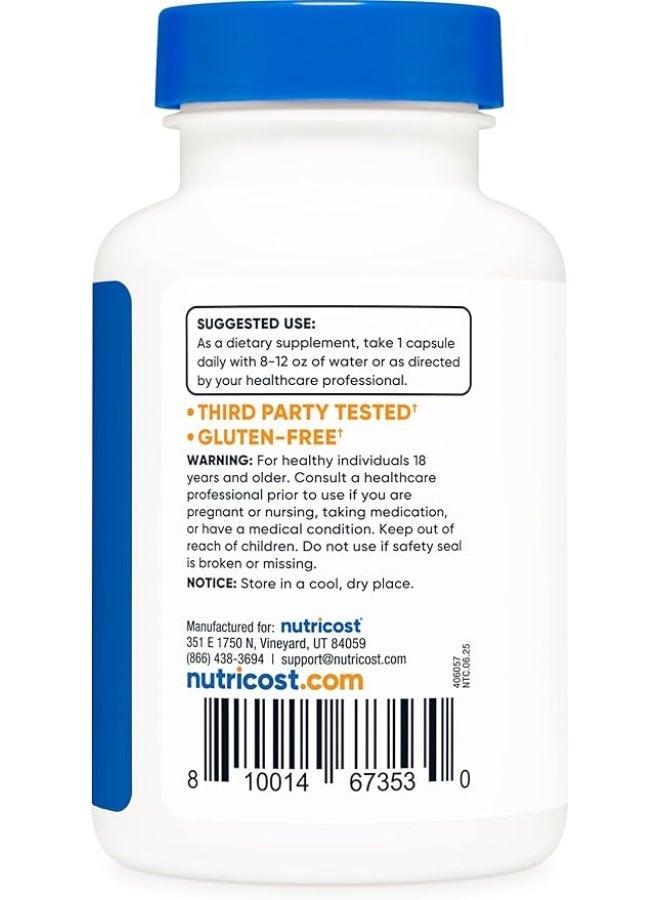 Nutricost, Zinc Picolinate, 30 mg, 120 Capsules - Image 2