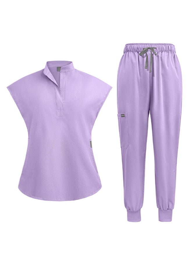 NIBEMINENT Pet Grooming Doctor Work Clothes High Quality Scrub Uniform Jogging Pant Nursing Workwear Health Care Medical School Accessories - Image 1