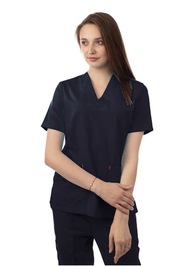 APEX Black Classic Female Scrub  - Image 4