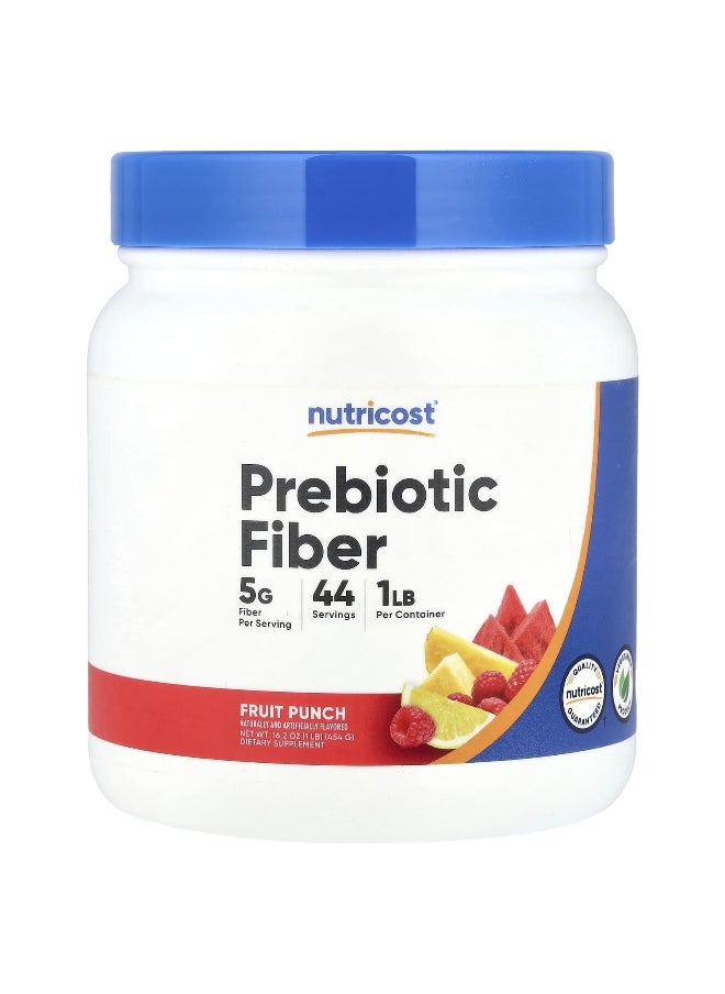 Nutricost - Nutricost, Prebiotic Fiber, Fruit Punch , 16.2 oz (454 g) - Image 1