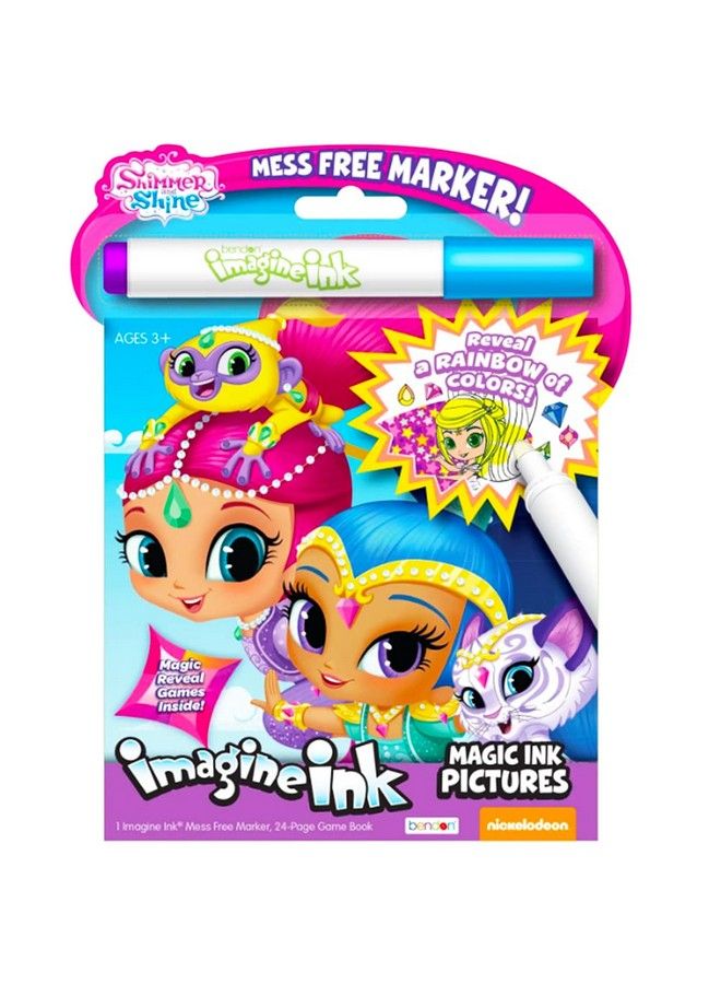 Bendon Publishing Shimmer And Shine Coloring Book Bundle Set 2 Books Over 50 Stickers Crayons And Licensed "Little Princess" Stickers (Shimmer And Shine Party Supplies) - Image 4
