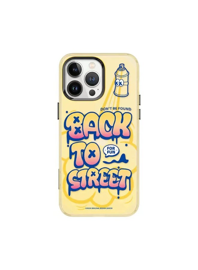 Rock Premium Quality Matte Finish Street Style Design Case for iPhone 15 Pro Max - Image 1