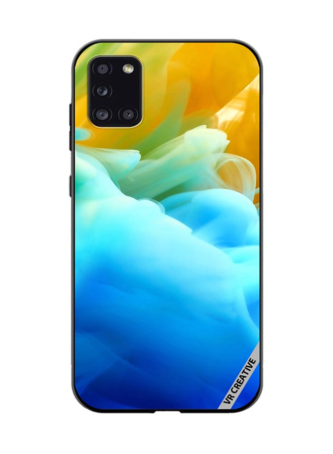 VR CREATIVE Protective Case Cover For Samsung Galaxy A31 Colors Of Layers Design Multicolour - Image 1