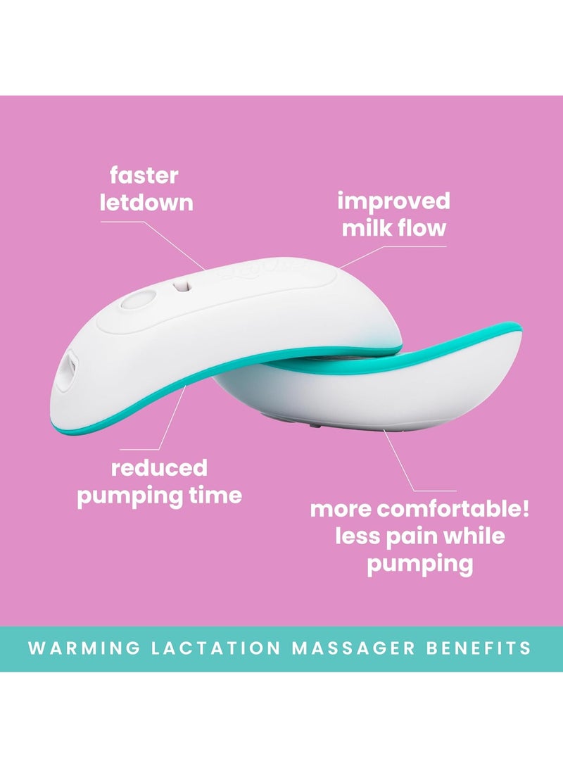 Lavie LaVie 2-in-1 Warming Lactation Massager, 2 Pack, Heat and Vibration, Pumping and Breastfeeding Essential, for Clogged Ducts, Improved Milk Flow, Mastitis - Image 3