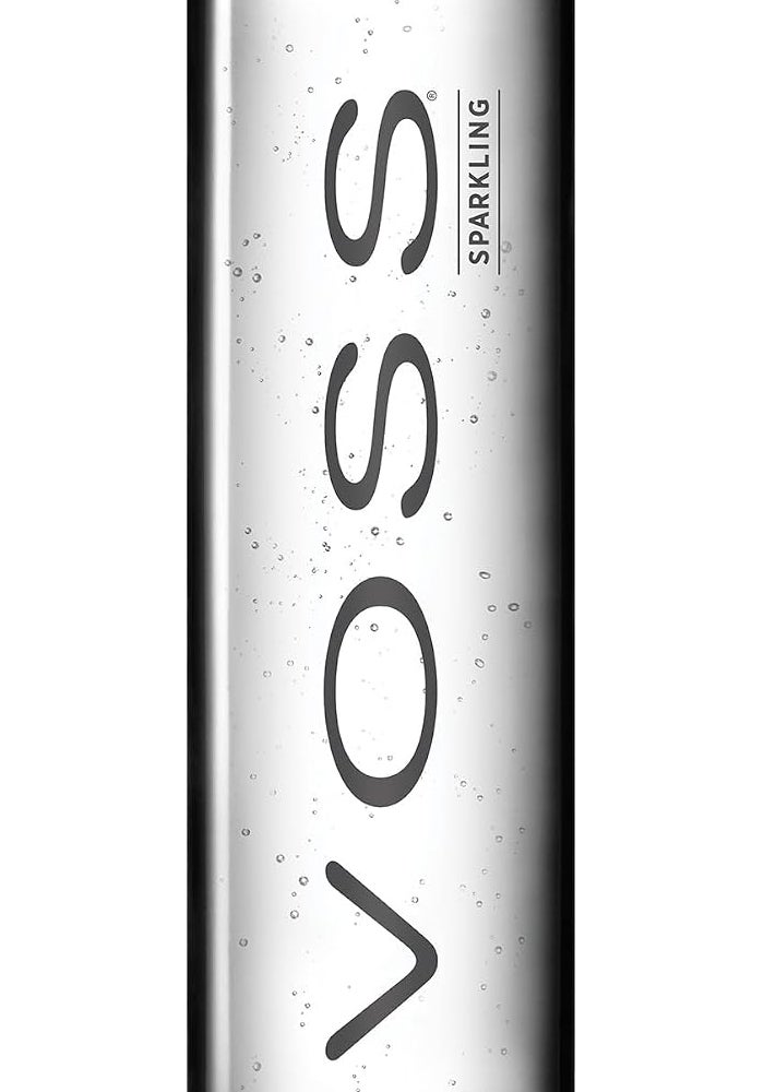 Voss Sparkling, Glass Bottle, 800 ml (Pack Of 12) - Image 2