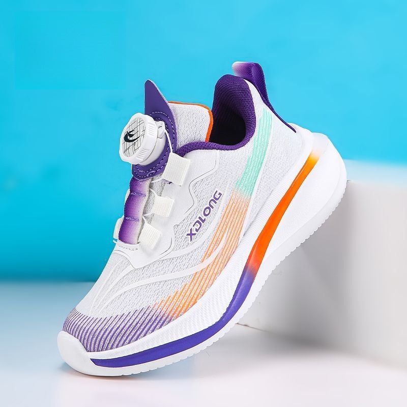 Boys' Shoes Breathable Mesh Running 2025 Medium And Large Children'S Ultra-Light New Children'S Sports Shoes Running Shoes - Image 4