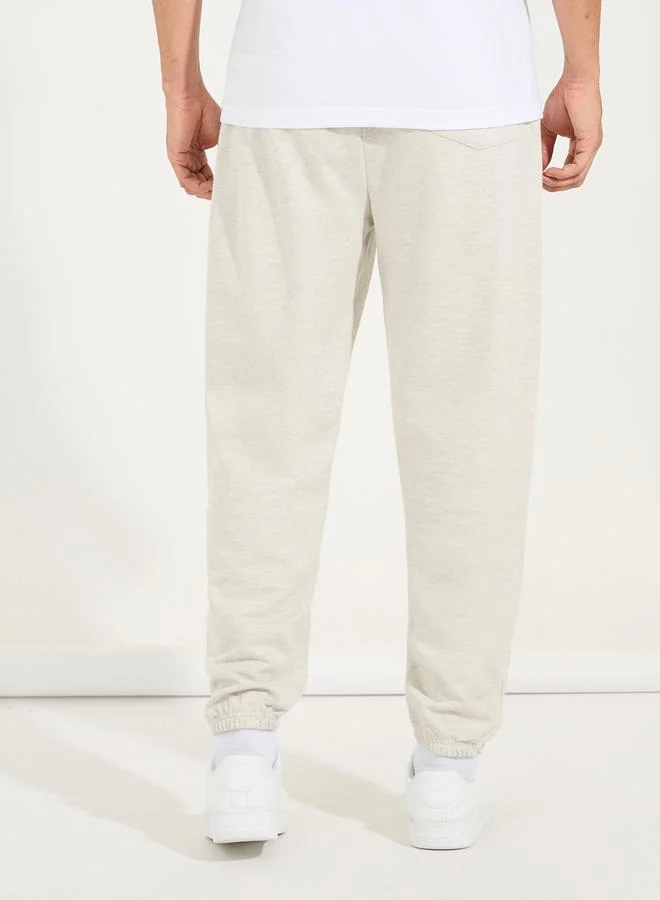 Styli Smurfs Graphic Print Oversized Terry Joggers