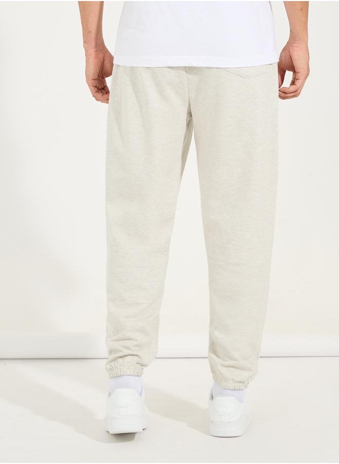 Styli Smurfs Graphic Print Oversized Terry Joggers  - Image 5