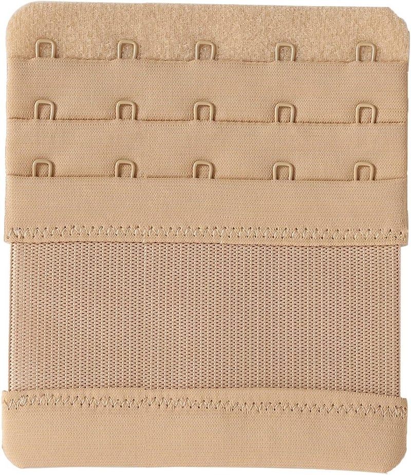 SAMGU Store Women's Bra Extenders 2 Hook / 3 Hook / 4 Hook / 5 Hook / 6 Hook, Soft Stretchy Back Bra Extension Strap - Image 4