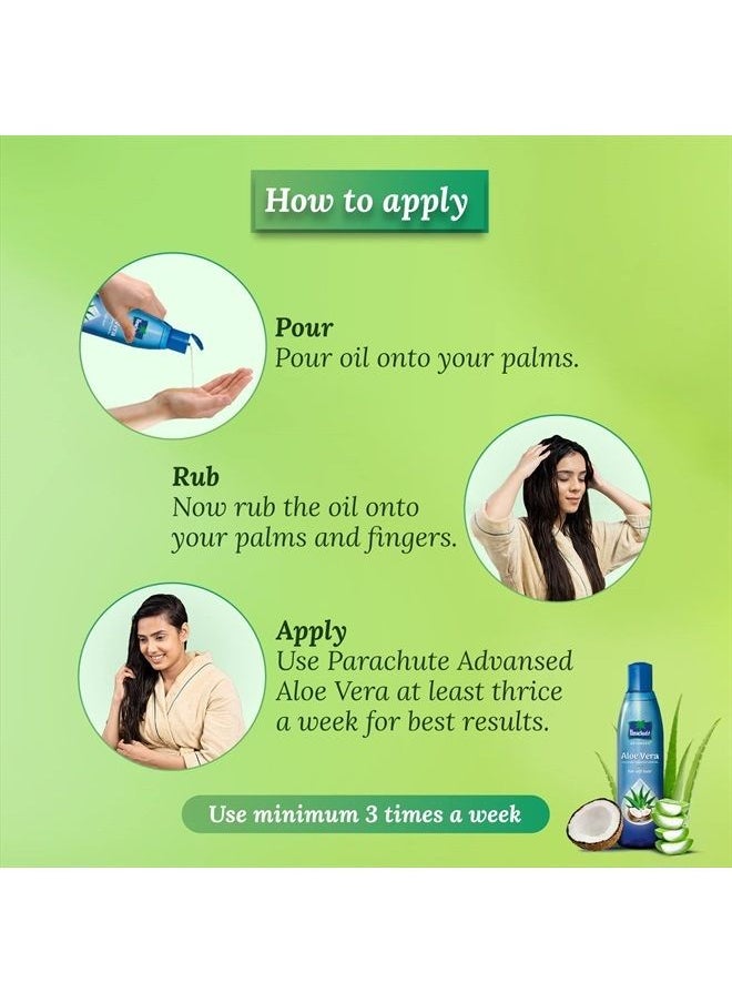 Parachute Advansed - Aloe Vera Enriched Coconut Hair Oil, 250ml (Free 75ml) - Image 1