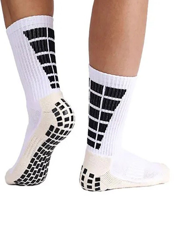 Captaintech Pair Of Anti Slip Football Socks 22x11x4cm - Image 1