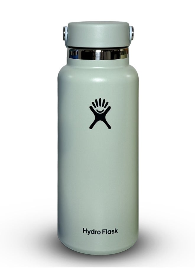 Hydro Flask 32OZ(946ml) Wide Mouth leakproof insulated stainless steel hot water bottle mug with sip lid for hot drinks, tea, coffee on the go to work, school, car, travel and sports  - Image 2