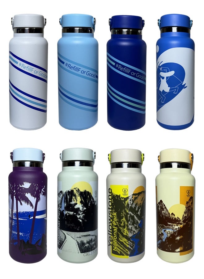 Hydro Flask 32OZ(946ml) Wide Mouth leakproof insulated stainless steel hot water bottle mug with sip lid for hot drinks, tea, coffee on the go to work, school, car, travel and sports  - Image 4