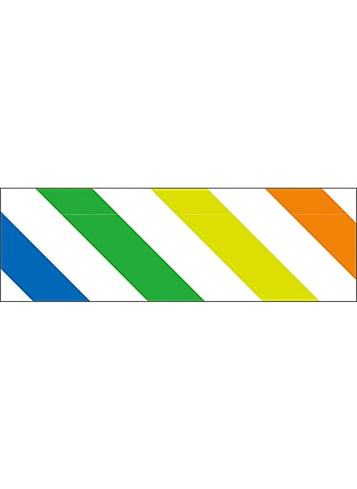 MT mt Washi Masking Tape Kids Series 15 mm x 7 mtrs Shade Colorful Stripe Pack of 1  - Image 2