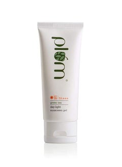 Plum Plum Green Tea Daylight Sunscreen Gel SPF For Oily Acne Prone Skin Green Tea Extracts Effective Sun Block Protection Light Weight Gel Cream Texture Daily Use for Dry Normal Sensitive Skin SPF 35 50ml  - Image 1