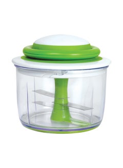 Chef'n VeggiChop Hand-Powered Food Chopper (Arugula), 5.5" x 5.5" x 5"
