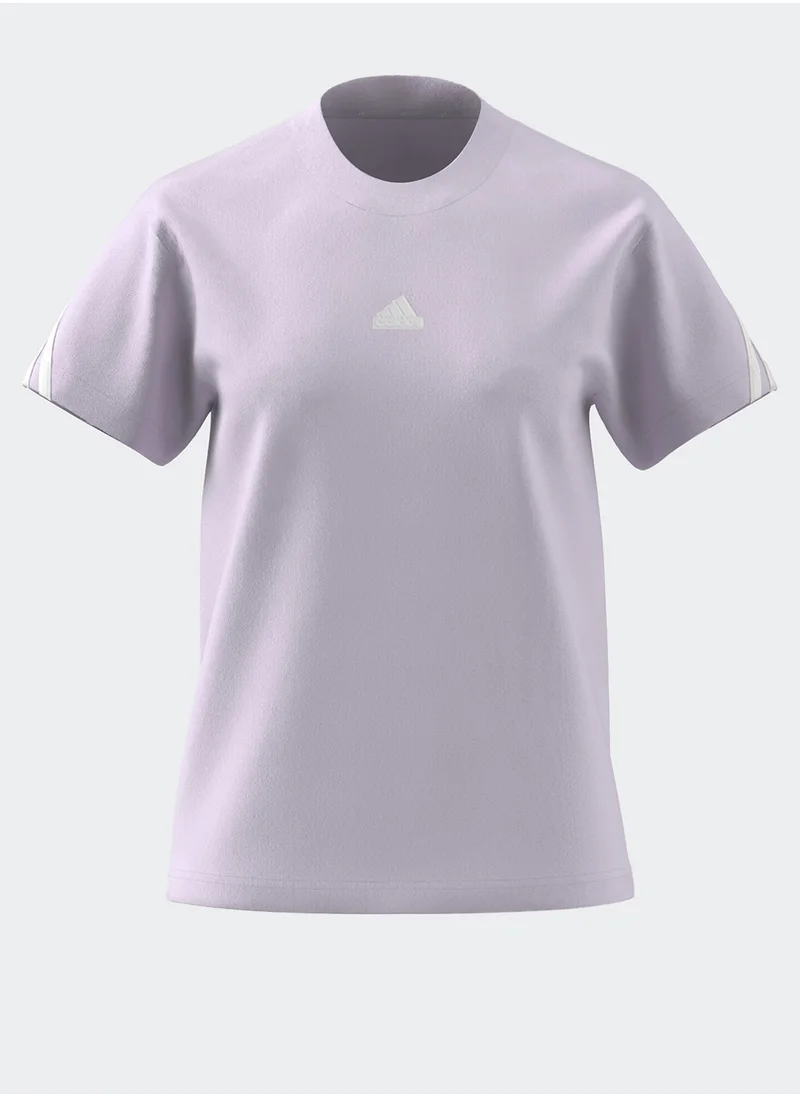 Adidas Future Icon 3 Stripe T-Shirt