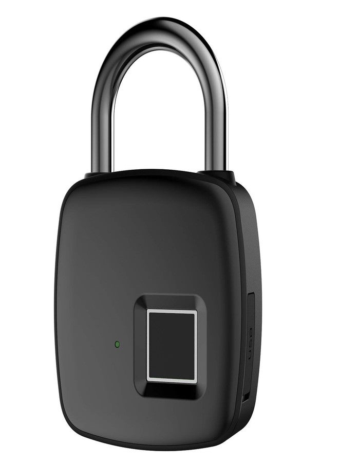 ريس 52 قفل بصمة الإصبع REES52 P30، قفل إلكتروني ذكي قابل لإعادة الشحن عبر منفذ USB، قفل سريع الفتح مصنوع من سبائك الزنك، مناسب لأبواب وحقائب السفر - Image 1