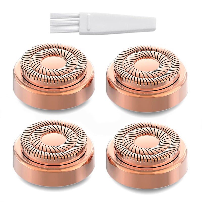 tuokiy Replacement Heads for Flawless Facial Hair Remover, Replacement Blades for Finishing Touch Flawless Hair Removal Gen 2 - Image 1