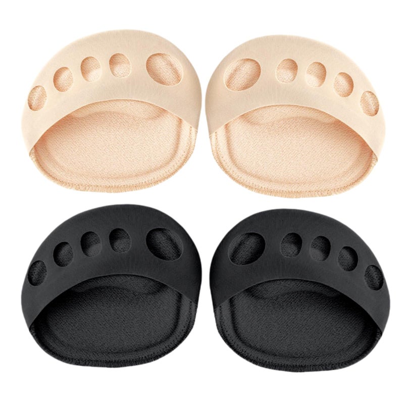 Eacozy Metatarsal Pads Invisible Socks  Soft Foot Pads For Women And Men  Reusable Ball Of Foot Cushions For Runners  Prevent Pain And Discomfort - Image 1