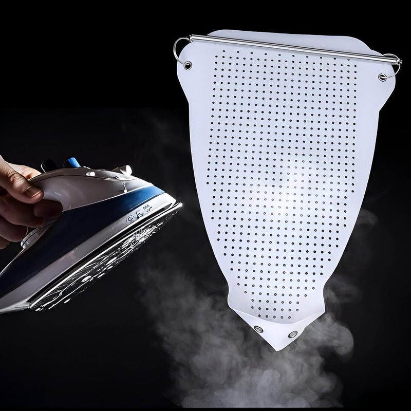 Iron Shoe Cover - Heat Resistant Non-Stick Protective Guard with Metal Construction and Perforated Design for Effortless Steam Ironing - Image 4