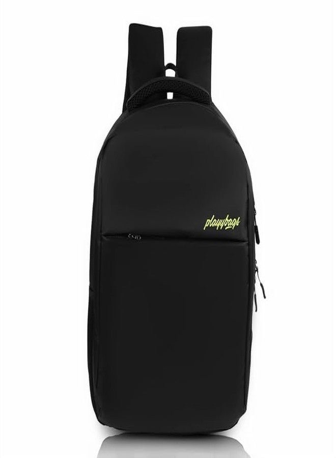 Large 30L Ace Laptop Backpack Laptop Bag | Office Bag With USB Charging Port | College Bag (BLACK)