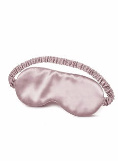 Excefore Sleep Mask, Silk Eye Mask for Sleeping Women/Men/Girls, Both Sides 100% Pure Mulberry Silk Blackout Anti-Allergy Blindfold with Elastic Strap for Full Night's Sleep, Travel and Nap (Pink)  - Image 1