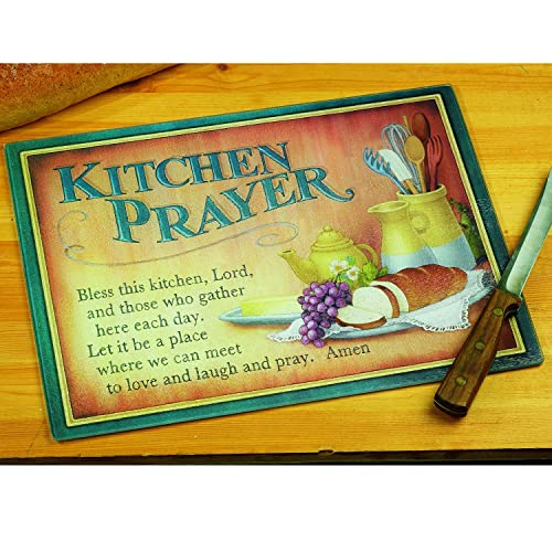 Abbey + CA Gift "Abbey Gift Abbey Press 15.63"" x 11.75"" Kitchen Prayer Cutting Board", multicolor - Image 2