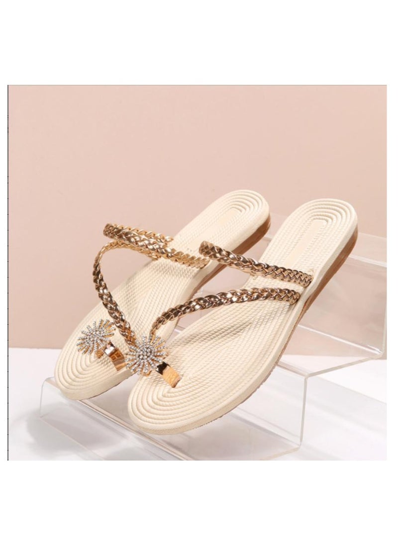 KUYING - Summer Fashion Flat Sandals - Image 1