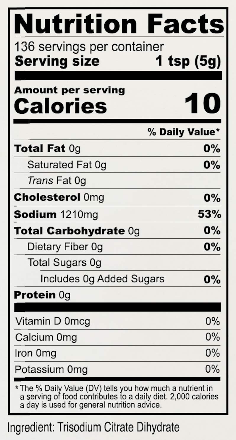 Anthony's Premium Sodium Citrate, 1.5 lb, Non GMO, Food Grade, Emulsifier - Image 4