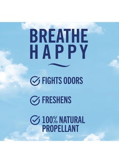 febreze Air Freshener Spray, Air Deodorizer Odor Fighter Spray For Strong Odors, Bathroom Deodorizer, Heavy Duty Crisp Clean Scent, 8.8 Oz (Pack of 3), Bathroom Spray, Air Refresher  - Image 3