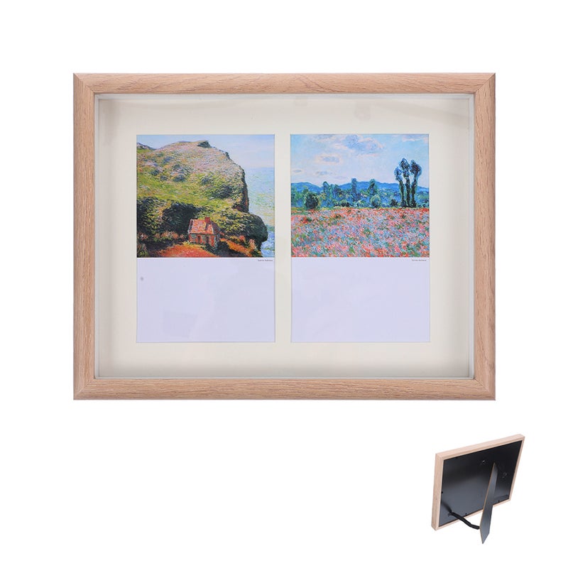 📦 إطار صور من الخشب بنمط أوروبي للديكور الداخلي متعدد الألوان 23x3 سم - Image 1