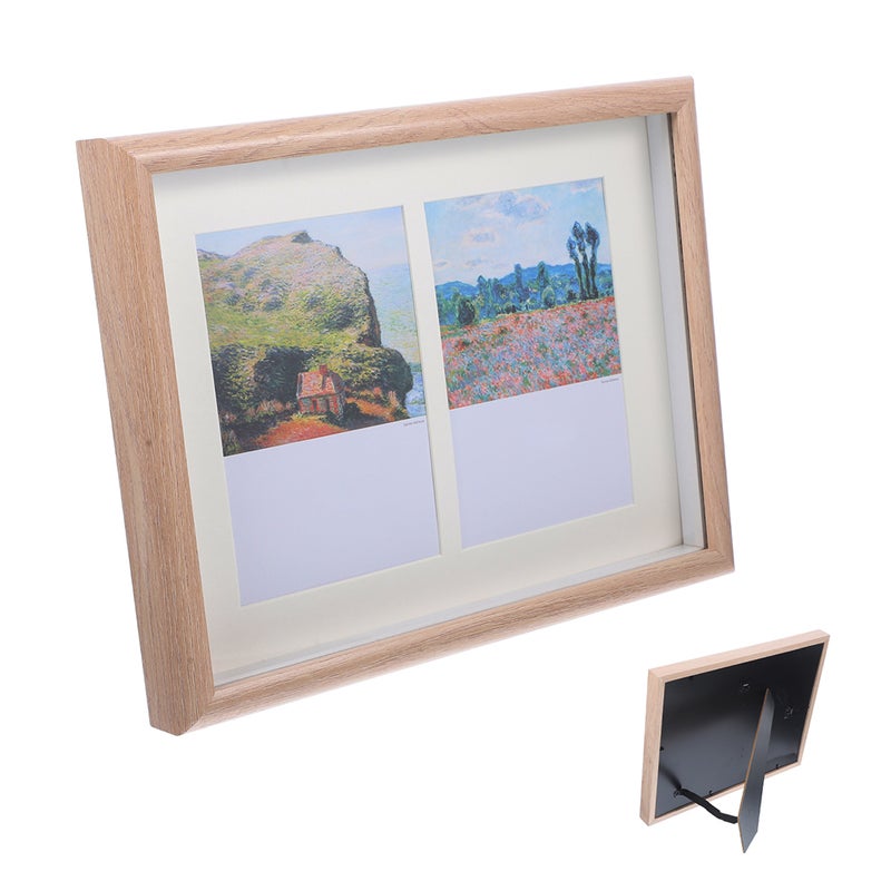 📦 إطار صور من الخشب بنمط أوروبي للديكور الداخلي متعدد الألوان 23x3 سم - Image 3